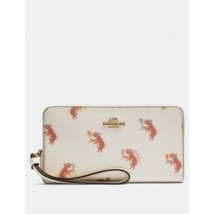 PIG PARTY COACH WALLET (RARE)